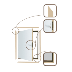 FAKRO Дверь карнизная DWK 60*110