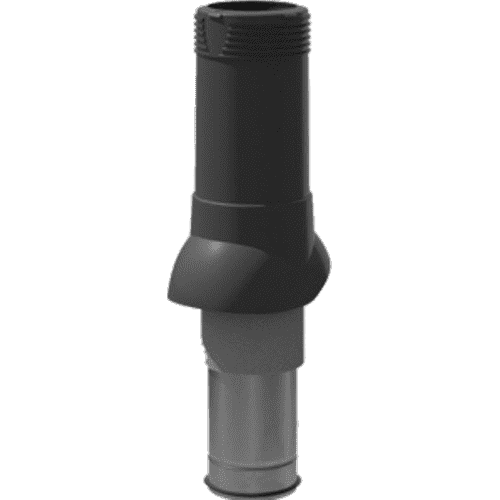 Вентиляционный выход изолированный Технониколь D125/160 мм черный шт