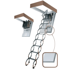 FAKRO Лестница ножничная металлическая 60* 90 LSF-300