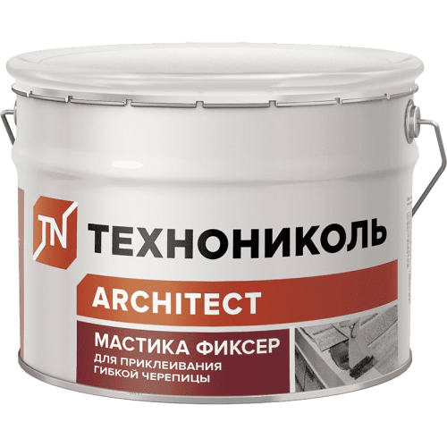 Мастика Технониколь №23 Фиксер 12 кг для гибкой черепицы